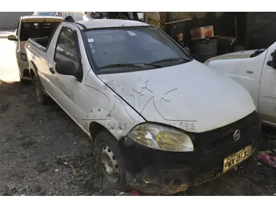 LOTE 007 - FIAT STRADA WORKING - ANO 2015 2015 - PLACA PWX-0133