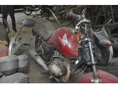 LOTE 002 - HONDA CG 125 FAN KS - ANO 2014 2015 - PLACA PVK-3300