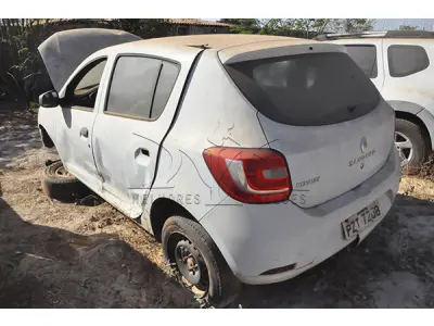 LOTE 010 - RENAULT SANDERO AUTH 10 - ANO 2017 2018 - PLACA PZT-7208