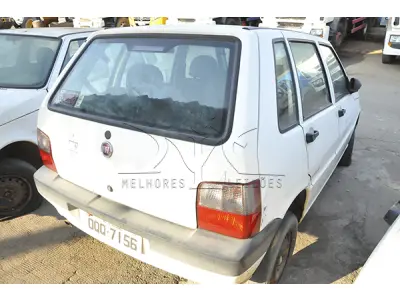 LOTE 002 - FIAT UNO MILLE ECONOMY - ANO 2013 2013 - PLACA OQQ-7156