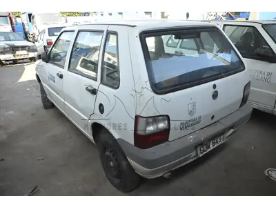 LOTE 008 - FIAT UNO MILLE ECONOMY - ANO 2012 2013 - PLACA GOW-6437