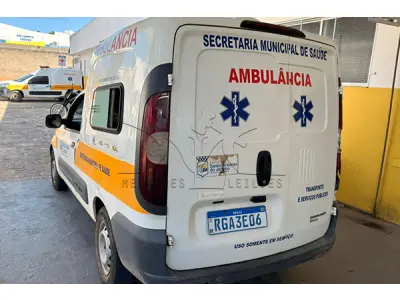 LOTE 007 - FIAT FIORINO MARIMAR AMB - PLACA RGA3E06 - ANO 2020 2021