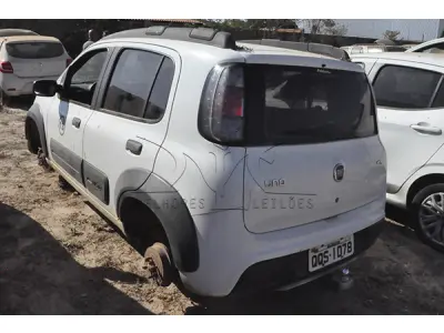 LOTE 017 - FIAT UNO WAY 1.0 E - ANO 2018 2019 - PLACA QQS-1078