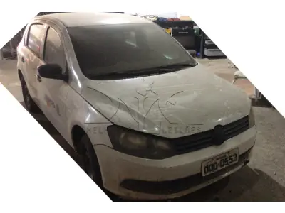 LOTE 008 - VW NOVO GOL 1.0 - ANO 2013 2014 - PLACA OQO-0553