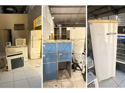 LOTE 013 - SUCATA ELETRODOMÉSTICO E ELÉTRICA