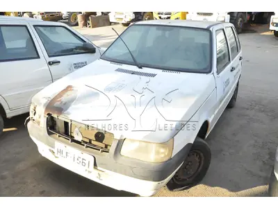 LOTE 003 - FIAT UNO MILLE ECONOMY - ANO 2009 2010 - PLACA HLF-1561