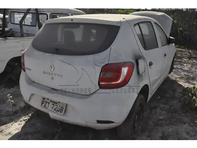 LOTE 010 - RENAULT SANDERO AUTH 10 - ANO 2017 2018 - PLACA PZT-7208