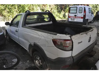 LOTE 007 - FIAT STRADA WORKING - ANO 2015 2015 - PLACA PWX-0133