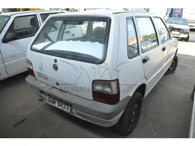 LOTE 008 - FIAT UNO MILLE ECONOMY - ANO 2012 2013 - PLACA GOW-6437