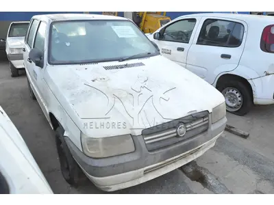 LOTE 004 - FIAT UNO MILLE ECONOMY - ANO 2012 2013 - PLACA GOW-6434