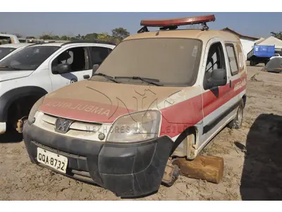 LOTE 021 - I PEUGEOT PARTNER GRE AM - ANO - 2018 2019 - PLACA QQA-8732