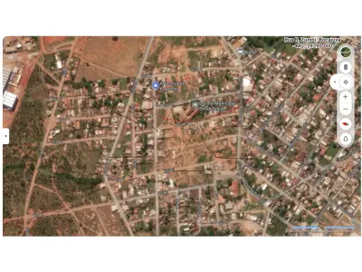 LOTE 001 - Um lote, Bocaiuva/MG Rua "D", Bairro Alto do Zumbi, com área  de 360 m², avaliado em R$ 250,00/m² (duzentos e cinquenta reais por metro quadrado