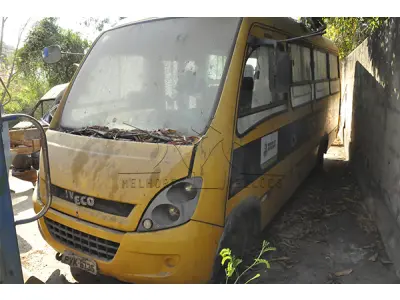LOTE 024 - IVECO CITYCLASS 70C17 - ANO 2014 2014 - PLACA PVK-6735