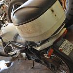 LOTE 007 - Honda CG 150 JOB - 2006 2007 - Branca - HDX-1642