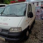 LOTE 002 - FIAT CAMINHONETE AMBULANCIA - PLACA PVM-3167 - ANO 2014 2015 - COR BRANCA