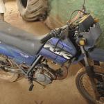 LOTE 014 - HONDA XLR 125 ES - PLACA GWG-4164 - ANO 2002 2002 - COR AZUL