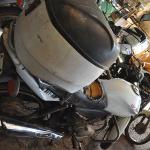LOTE 011 - Honda CG 150 JOB - 2006 2007	- Branca  - HDX-1639