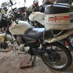 LOTE 005 - Honda CG 150 JOB - 2006 2007 - Branca - HDX-1637