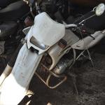 LOTE 013 - Yamaha XTZ 125K - 2004 2004 - Branca  - HBB-3204
