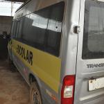LOTE 006 - I FORD TRANSIT 350 BUS - PLACA HLF-3213 - ANO 2010 2010 - COR PRATA