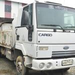 LOTE 001 - FORD CARGO 815 N - PLACA AVA-7710 - ANO 2011 2012 - COR BRANCA