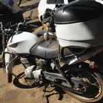 LOTE 008 - Honda CG 150 JOB  - 2006 2007 - Branca - HDX-1632