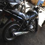 LOTE 024 - Honda CG 125 FAN KS - 2011 2011 - Preta - HMX-5989