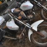 LOTE 011 - Honda CG 150 JOB - 2006 2007	- Branca  - HDX-1639