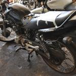 LOTE 026 - Yamaha YBR 125E - 2005 2005 - Preta - 	HDE-7263