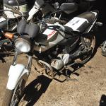 LOTE 001 - Honda CG 150 JOB - 2006 2007 - Branca - HDX-1654