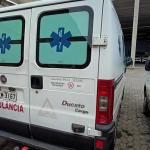 LOTE 002 - FIAT CAMINHONETE AMBULANCIA - PLACA PVM-3167 - ANO 2014 2015 - COR BRANCA