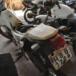 LOTE 027 - Yamaha XTZ 125K - 2004 2004 - Branca  - HBB-3206