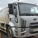 LOTE 001 - FORD CARGO 1519 B - PLACA GOW-7841 - ANO 2012 2013 - COR PRATA