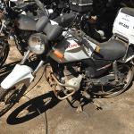 LOTE 003 - Honda CG 150 JOB - 2006 2007 - Branca - HDX-1643