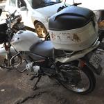 LOTE 017 - Honda CG 150 JOB - 2006 2007	- Branca - HDX-1648