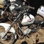 LOTE 008 - Honda CG 150 JOB  - 2006 2007 - Branca - HDX-1632