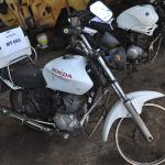 LOTE 017 - Honda CG 150 JOB - 2006 2007	- Branca - HDX-1648