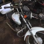 LOTE 007 - Honda CG 150 JOB - 2006 2007 - Branca - HDX-1642