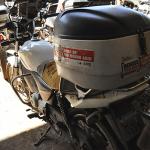 LOTE 006 - Honda CG 150 JOB - 2006 2007	Branca - HDX-1645