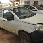 LOTE 010 - FIAT UNO VIVAVE 1.0 - PLACA HNH-1647 - ANO 2011 2012 - COR BRANCA