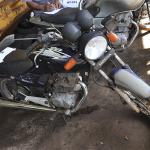 LOTE 021 - Honda CG 125 TITAN ES - 2003 2003 - Azul	- GZL-8873