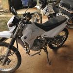 LOTE 011 - YAMAHA XTZ 125E - PLACA HCR-7925 - ANO 2005 2005 - COR BRANCA