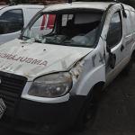 LOTE 034 - Fiat Doblo Ancar AMB - 2015 2015 - Branca - PMT-6316