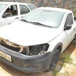 LOTE 027 - VW SAVEIRO CS ST MB - PLACA PWT-6572 - ANO 2015 2016