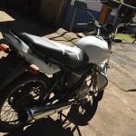LOTE 001 - Honda CG 150 JOB - 2006 2007 - Branca - HDX-1654
