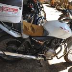 LOTE 006 - Honda CG 150 JOB - 2006 2007	Branca - HDX-1645