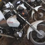 LOTE 012 - Honda CG 150 JOB - 2006 2007	- Branca  - HDX-1641