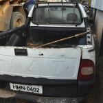 LOTE 016 - FIAT STRADA FIRE - PLACA HMN0602 - ANO 2003 2004