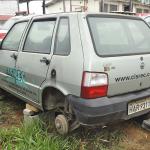 LOTE 001 - FIAT UNO MILLE FIRE FLEX -PLACA HAR9311 -ANO 2006 2007 -COR VERDE