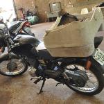 LOTE 004 - Honda CG 125 FAN - 2006 2007 - Preta - HDX-1426
